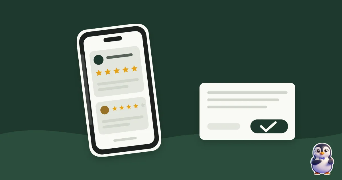 Illustration en papier découpé : téléphone et une réponse prête à valider.